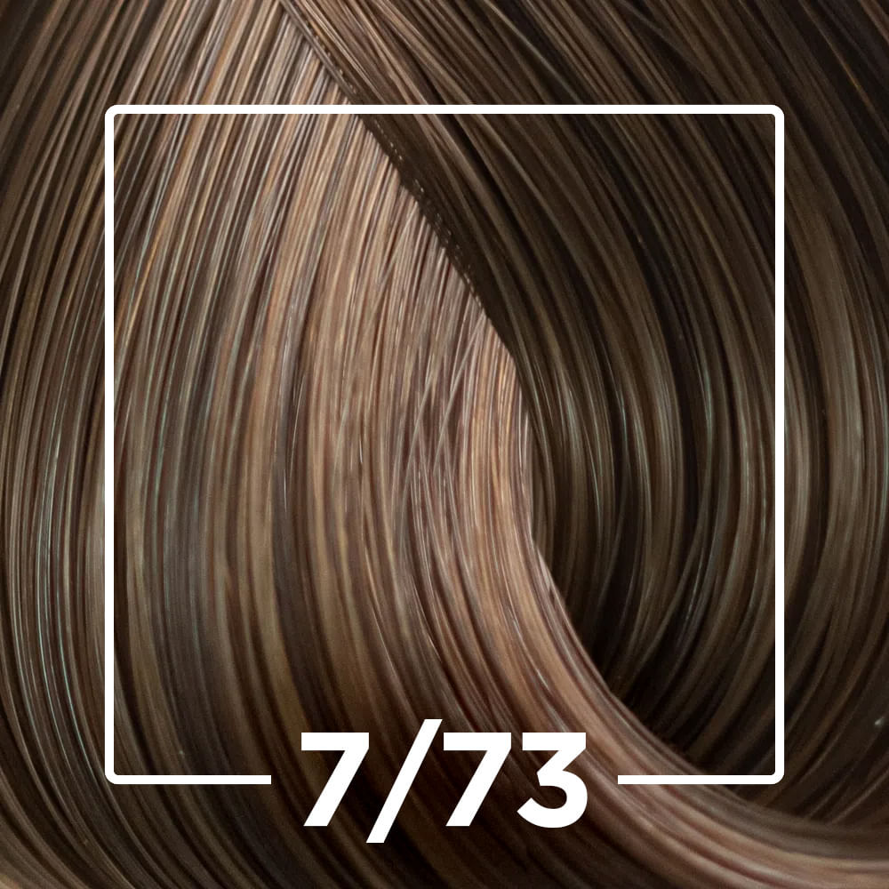Tintura Creme Color Perfect Louro Médio Marrom Dourado 7/73
