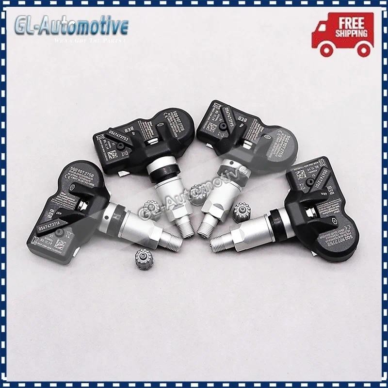 Sistema De Monitoramento Do Sensor De Pressão Dos Pneus , 4 Unidades , TPMS 433MHZ Para AUDI RS3 BENTLEY Bentayga PORSCH