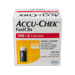 Lancetas Accu-Chek FastClix com 102 Unidades