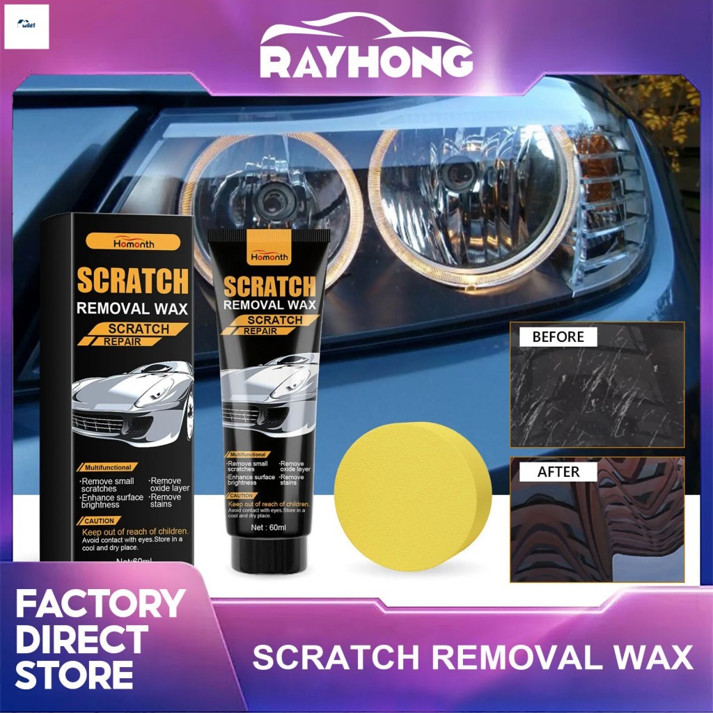 Creme Nano Car Scratch Repair-Polidor Automotivo 60ml Para Restauração De Pintura