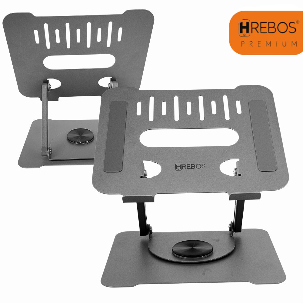 Gamer Hrebos SU-223 com 360 °   Rotação °     Ajustável e Dobrável para Laptop