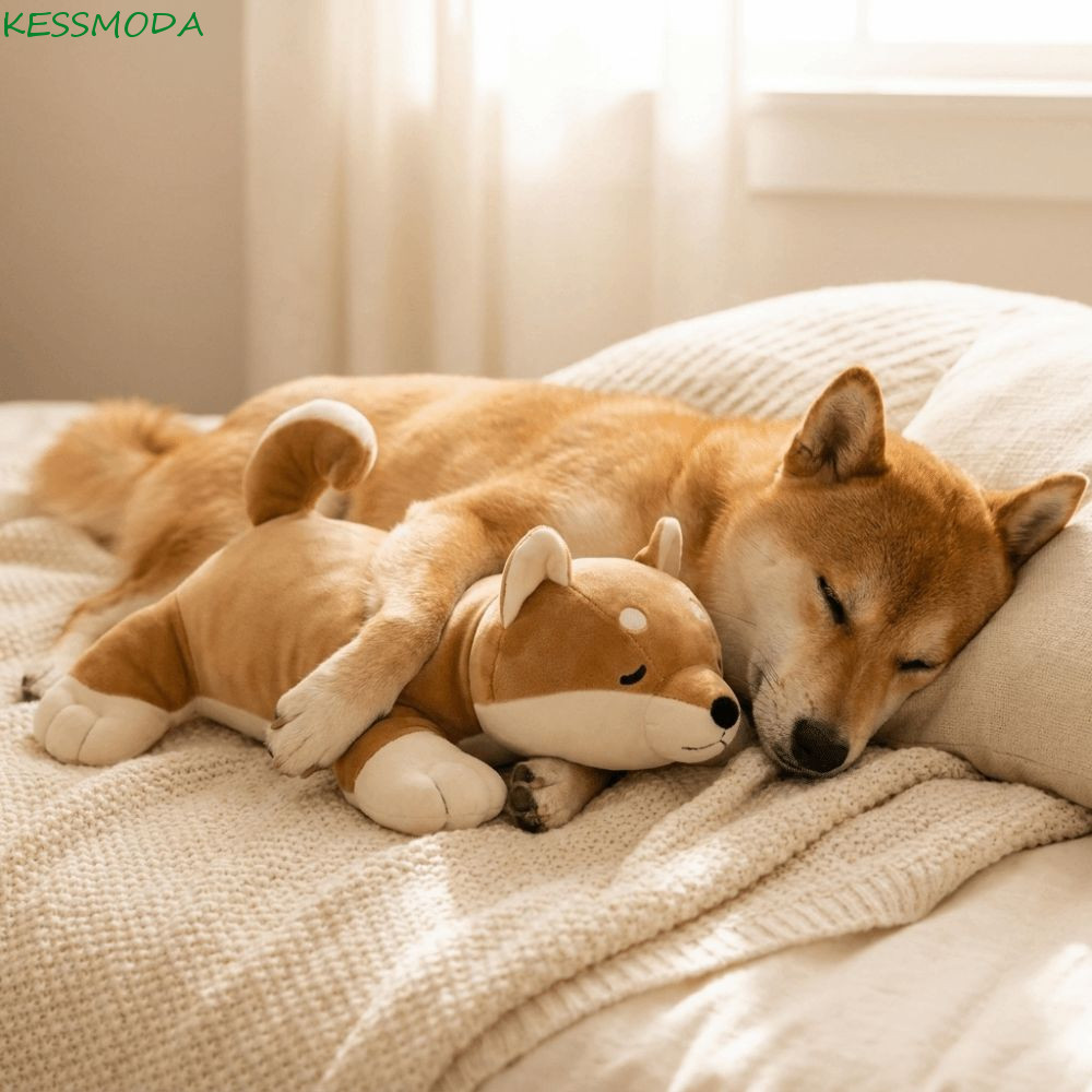 Brinquedos Calmantes Para Cães , Boneca De Pelúcia Macia E Confortável Animais De Estimação , Brinquedo Interativo De An