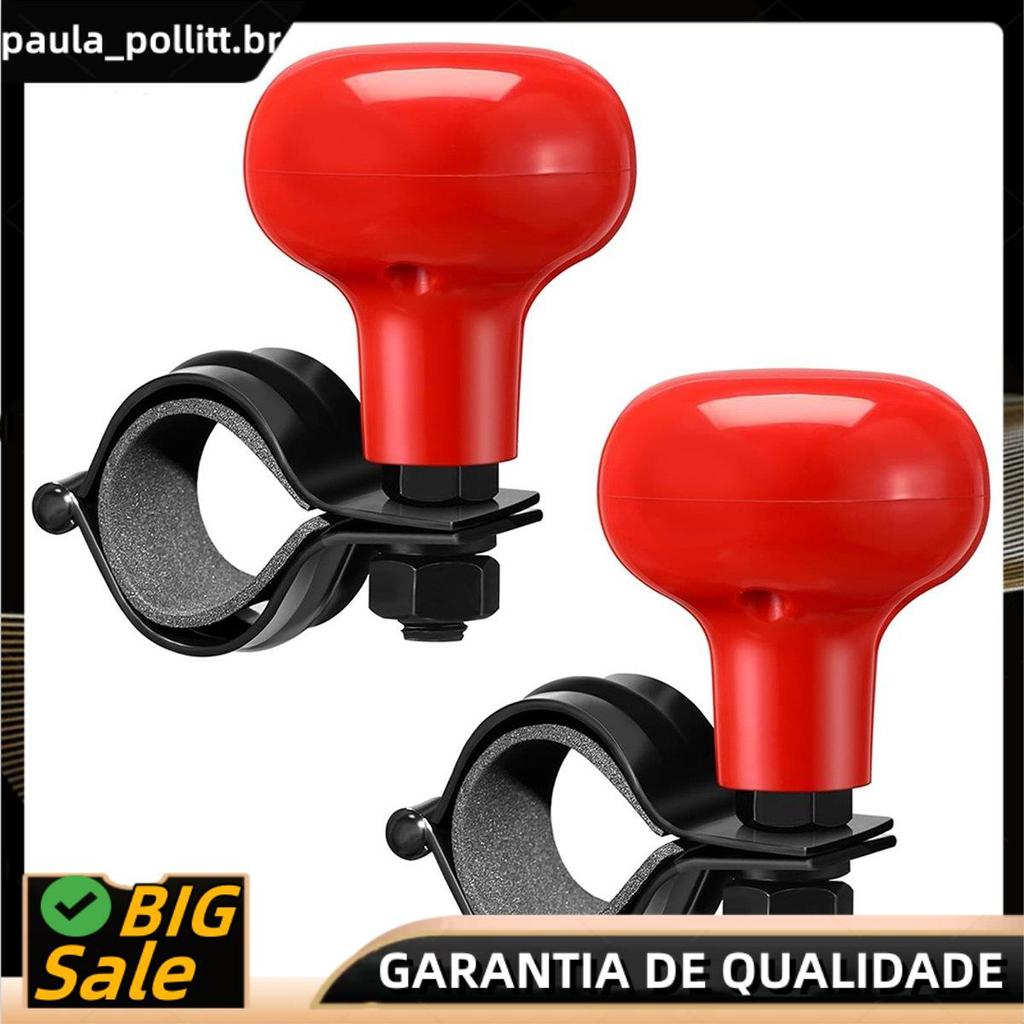 2 Pçs Botão Do Volante Botões Giratórios 360 Graus Rotação Trator Acessórios Para Carros , Caminhões , Tratores