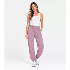 Calça Feminina Jogger Rovitex Rosa