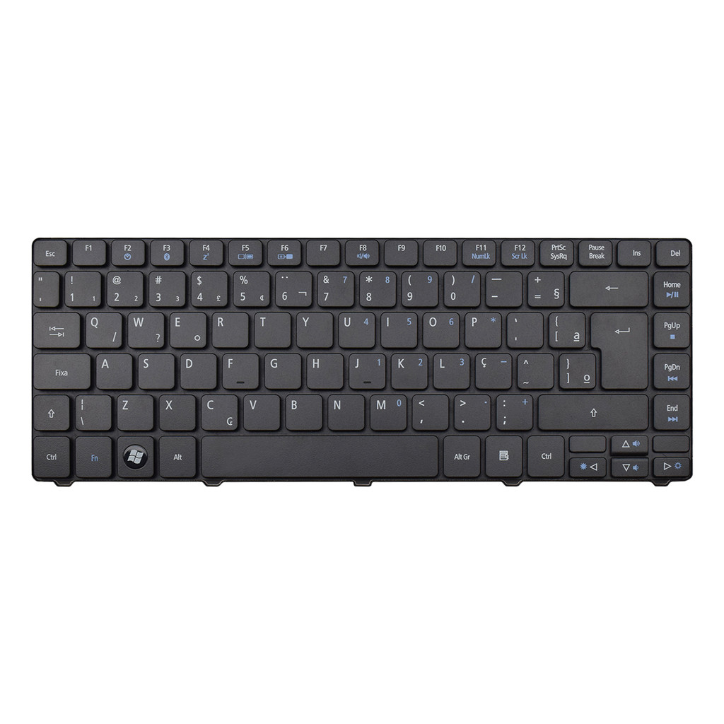 Teclado para Notebook Acer Aspire E1-471-6_BR149 ZQT ABNT2 - F3 Bluetooth
