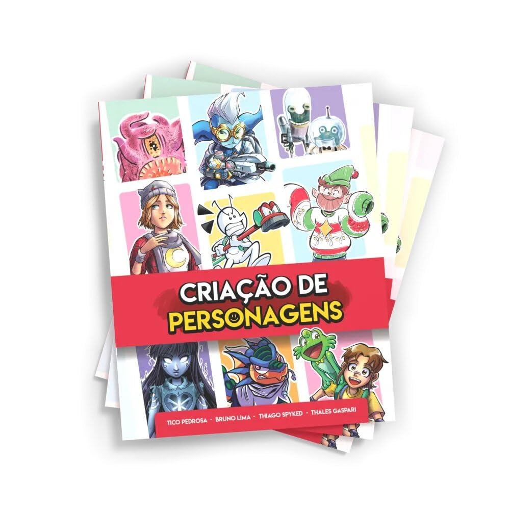 Criação De Personagens | Tico Pedrosa, Bruno Lima, Thiago Spyked E Thales Gaspari