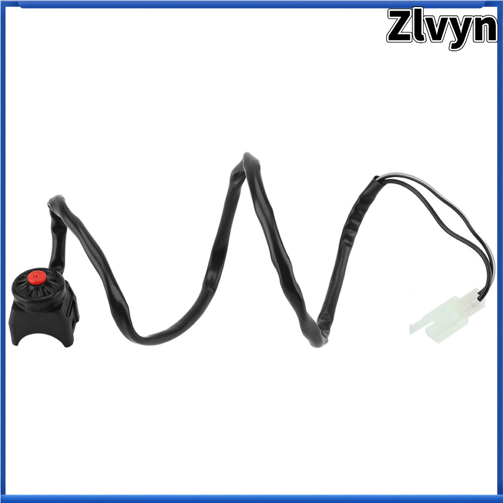 Zlvyn-br 7/8 polegadas/22mm Interruptor de parada universal para motocicleta para bicicleta ATV Dirt