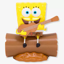 Caixa de Som Bluetooth Bob Esponja