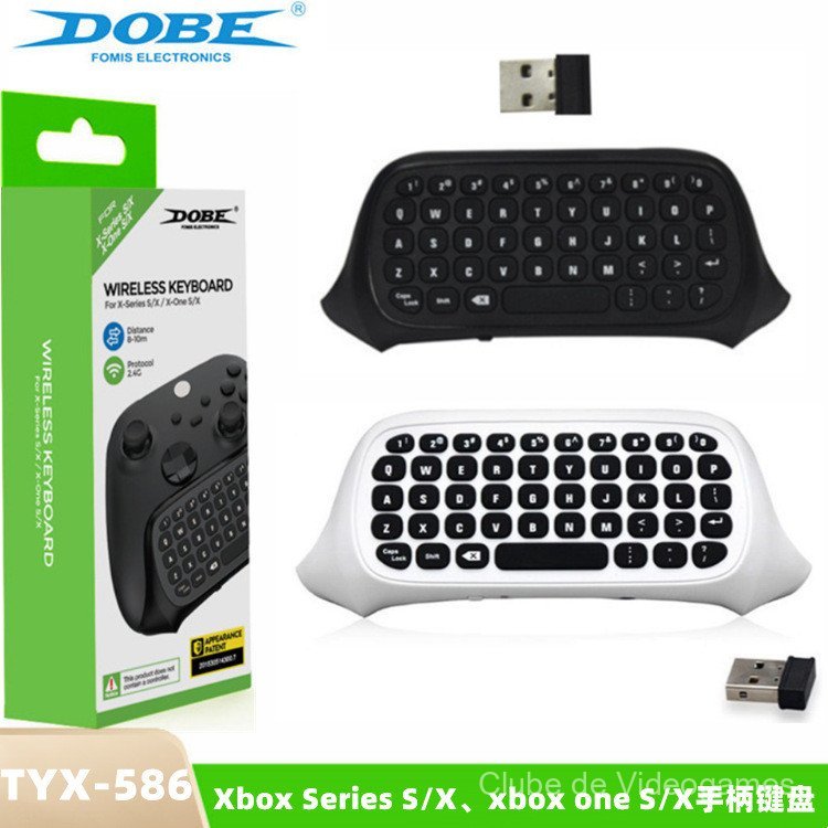 Teclado sem fio XBX ONE de segunda geração 2.4G para Xbox Series S/X, controle de jogos e…