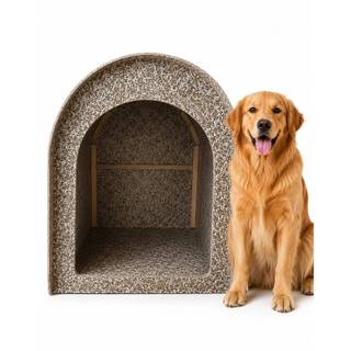 Casinha Madeira Ecológica Para Cães Pet N5 Para Cachorros Casa