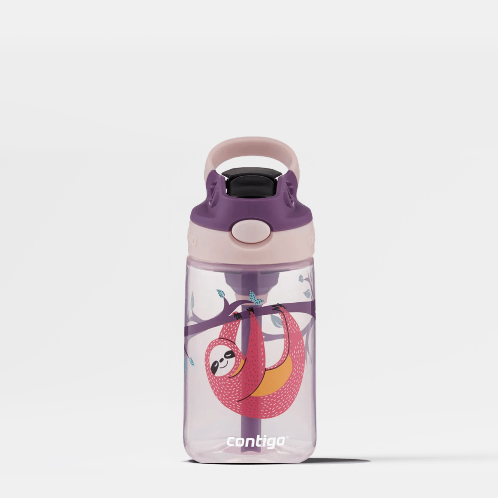 Garrafa Gizmo Flip Kids AUTOSPOUT® Bicho Preguiça Contigo | 414ml