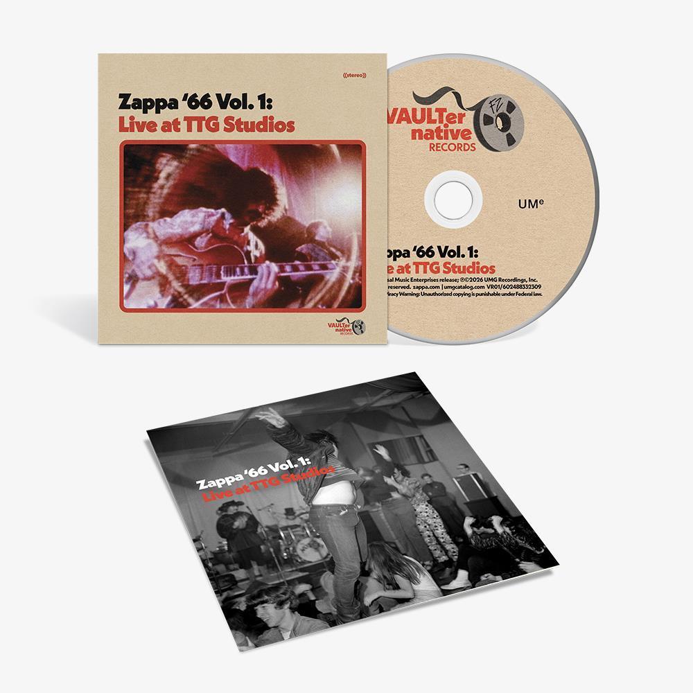 CD Frank Zappa - Zappa '66 Vol. 1: Live At TTG Studios - Importado