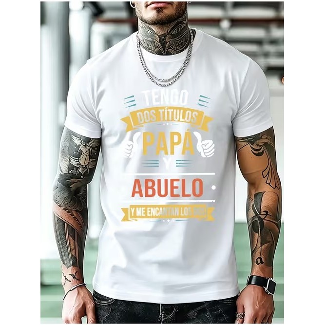 Camiseta Masculina Manga Curta Estampada Divertida Confortável Estilosa Premium Moda Casual Tendência Verão