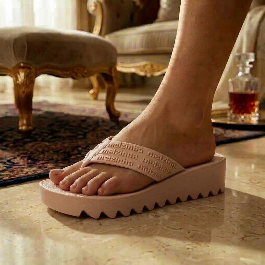Chinelo Feminino Delta Nuvem Plataforma Confortável Ortopédico