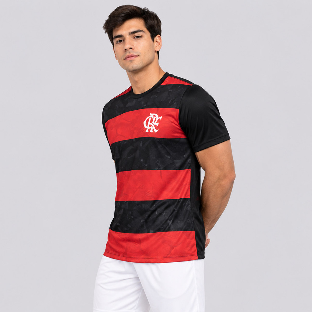Camisa Flamengo Torcer Preta 11 L. Paquetá · foto 2