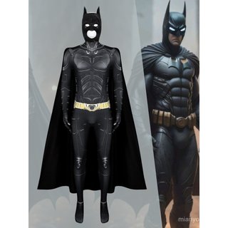 Liga Da Justiça Batman Cosplay Traje Bruce Wayne Macacão De Performance De Palco