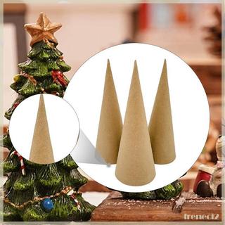 [Freneci2] Cone De Papel Para Decorações De Árvores De Natal Material Artesanal De Fundo Aberto Enfeites De Gnomo DIY Ma