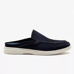 Mule Masculino Tulum Couro Azul
