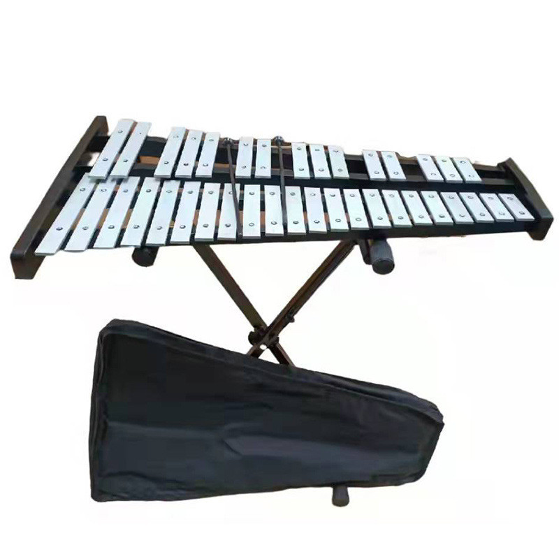 Instrumento de percussão Orff de Piano de placa de alumínio de 37 tons Instrumento de percussão Marimba de 37 tons