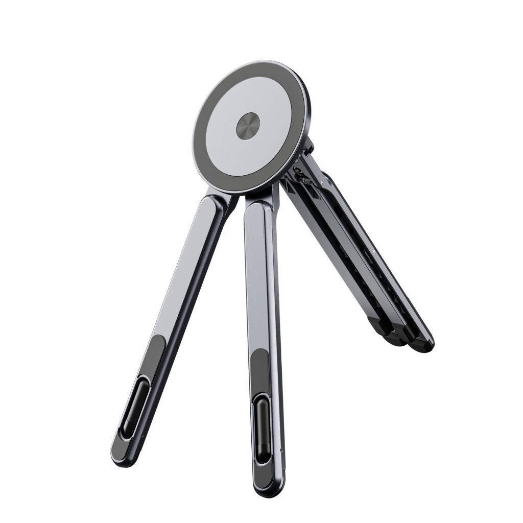 Suporte Ajustável Magnético para Notebook Celular e Tablet Dobrável com Rotação de 180° OR-SP263