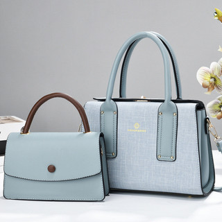 Comércio exterior sacos de venda quente sacos femininos novo estilo Popular contraste cor sacola feminina Commuter bolsa