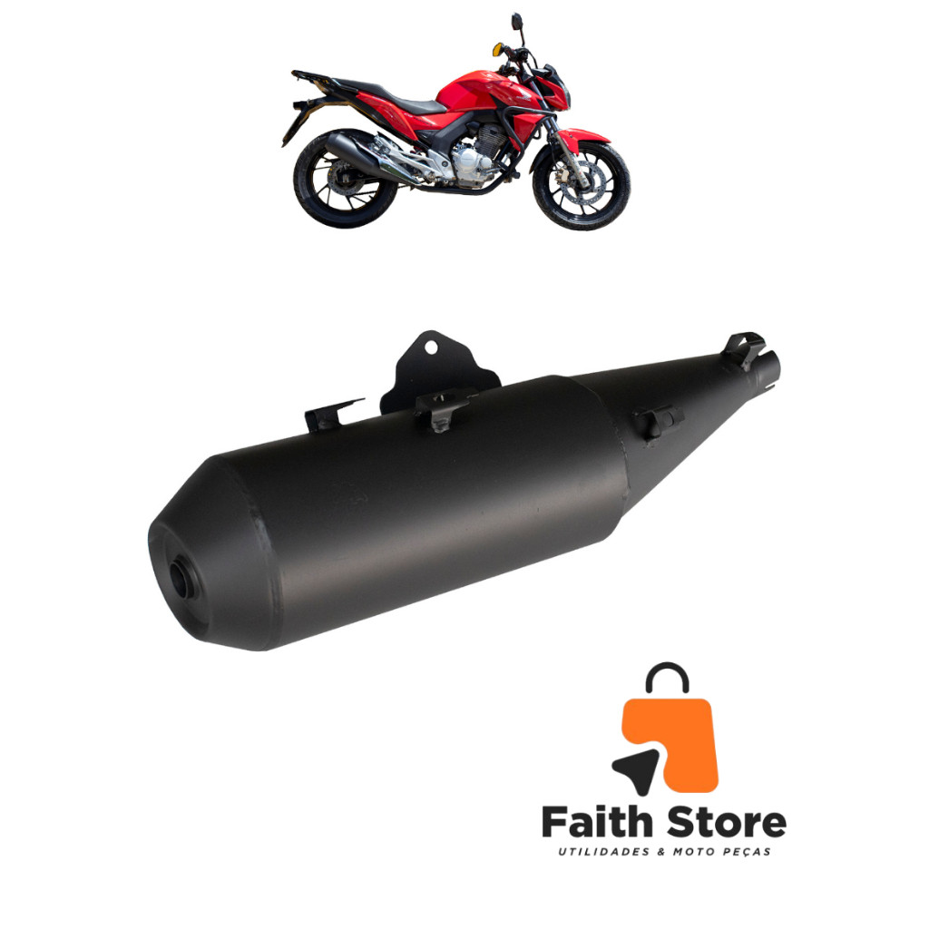 PONTEIRA CB TWISTER 250 16/23 ORIGiNAL PRETA
