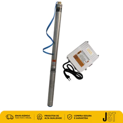 Bomba Submersa Caneta Palito 3" 1,5CV 220V JST JST3/25 25 Estágios 157mca