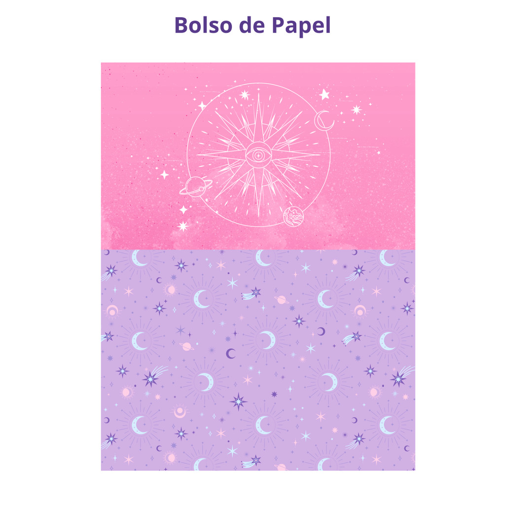 Caderno Argolado Colegial 80 Folhas 90g/m²-JANDAIA Capa:Mystic2 — imagem 2 de 2