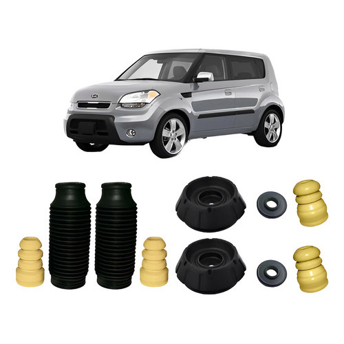 4 Kit Diant/tras Coxim Batente Rolamento Kia Soul(2009/2014)