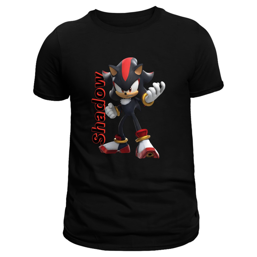 Camiseta Infantil Sonic Linha Completa Desenho Sonic