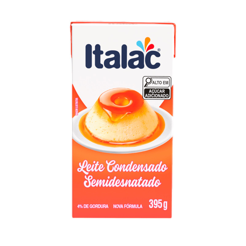 Leite Condensado Italac Semidesnatado 395g