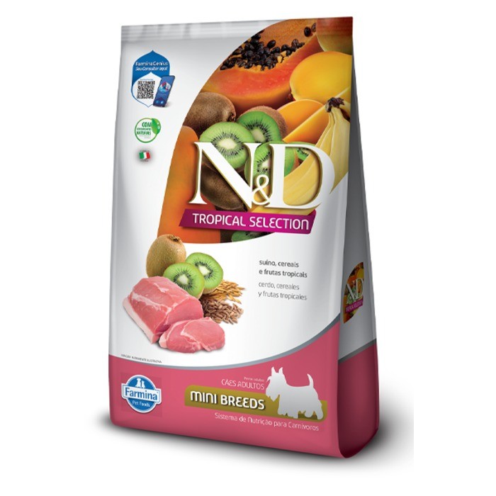 Raçao Nd Tropical Suino Adulto Mini 2+0,5KG