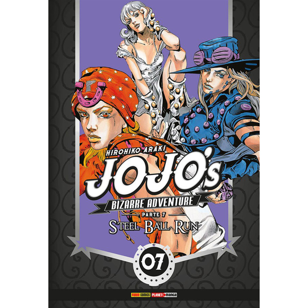 Mangá - Jojo's Bizarre Adventure - Parte 7 - Steel Ball Run 07 - Novo/Lacrado em Oferta na Shopee