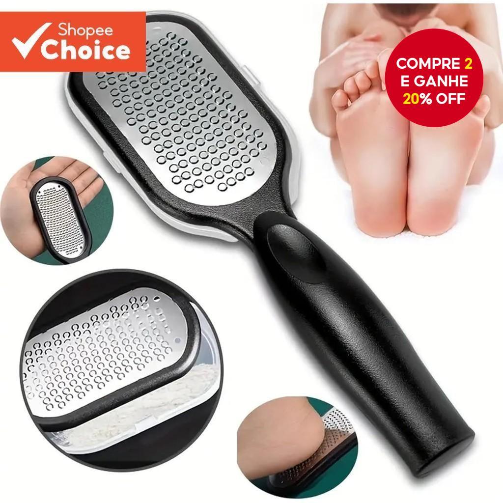 1pc Profissional De Aço Inoxidável Arquivo Pé Removedor Calos Raspador Ferramentas Pedicure Pele Morta Remover Para Salt