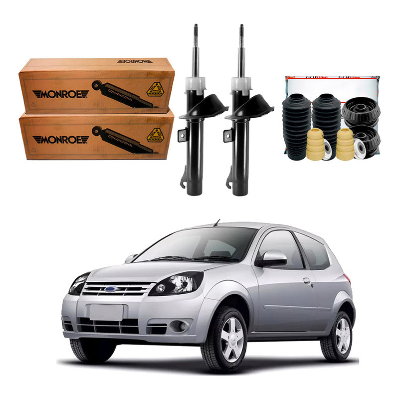 Kit Amortecedor Dianteiro Monroe Ka 1.0 2007 A 2011 em Oferta na Shopee