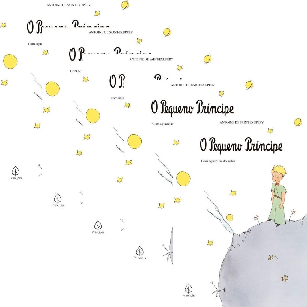 Kit 5 Livros O Pequeno Príncipe