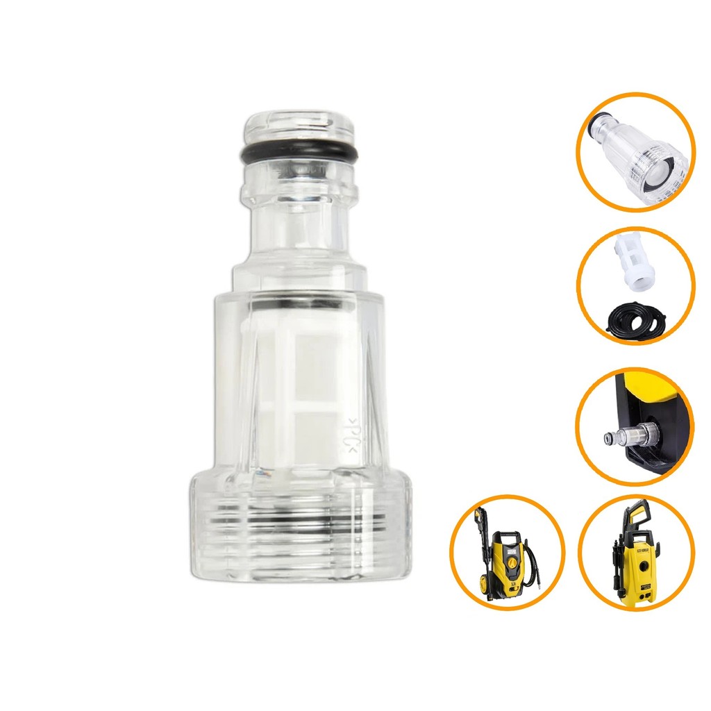 Filtro Entrada Macho Engate 3/4 Tramontina Master 1500psi 10MPa 1200W Lavadora Alta Pressão em Oferta na Shopee