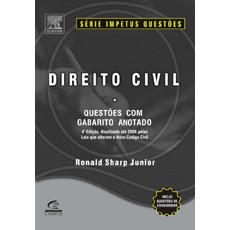 Direito Civil - Questões com Gabarito Anotado - Coleção Série Questões autor Ronald Sharp Junior