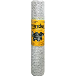 Tela Metálica Hexagonal Malha 2" 18 BWG x 1,2X50m VONDER