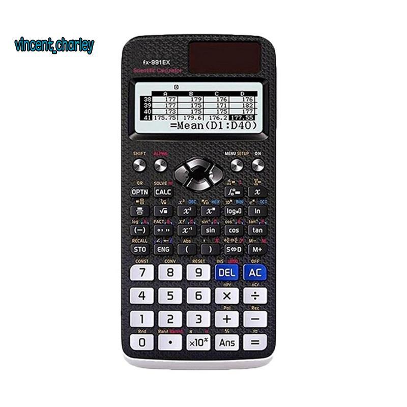FX-991EX 552 Funções Calculadora De Função Científica Ideal Para Alunos E Professores Da Escola A