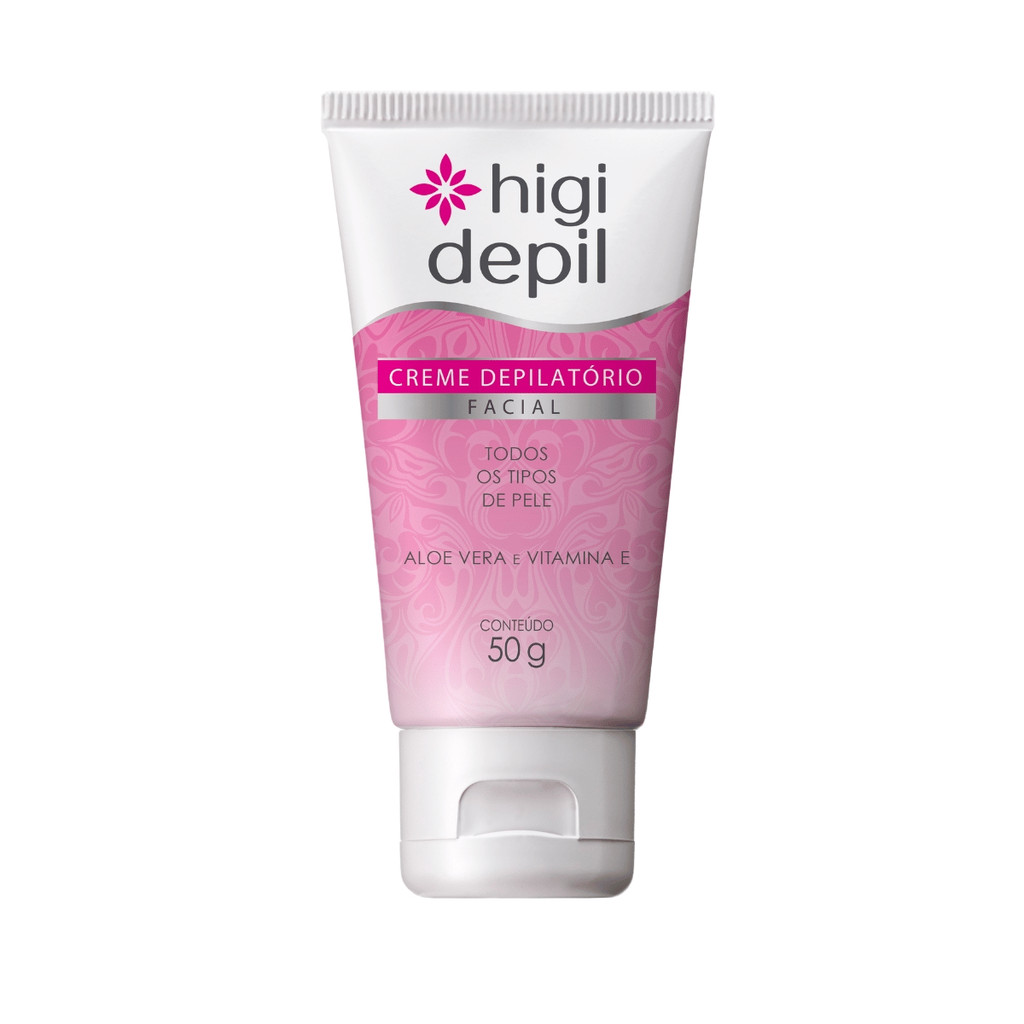 Creme Depilatório P/ Corpo Aloe Vera E Vitamina E Higi Depil 50g