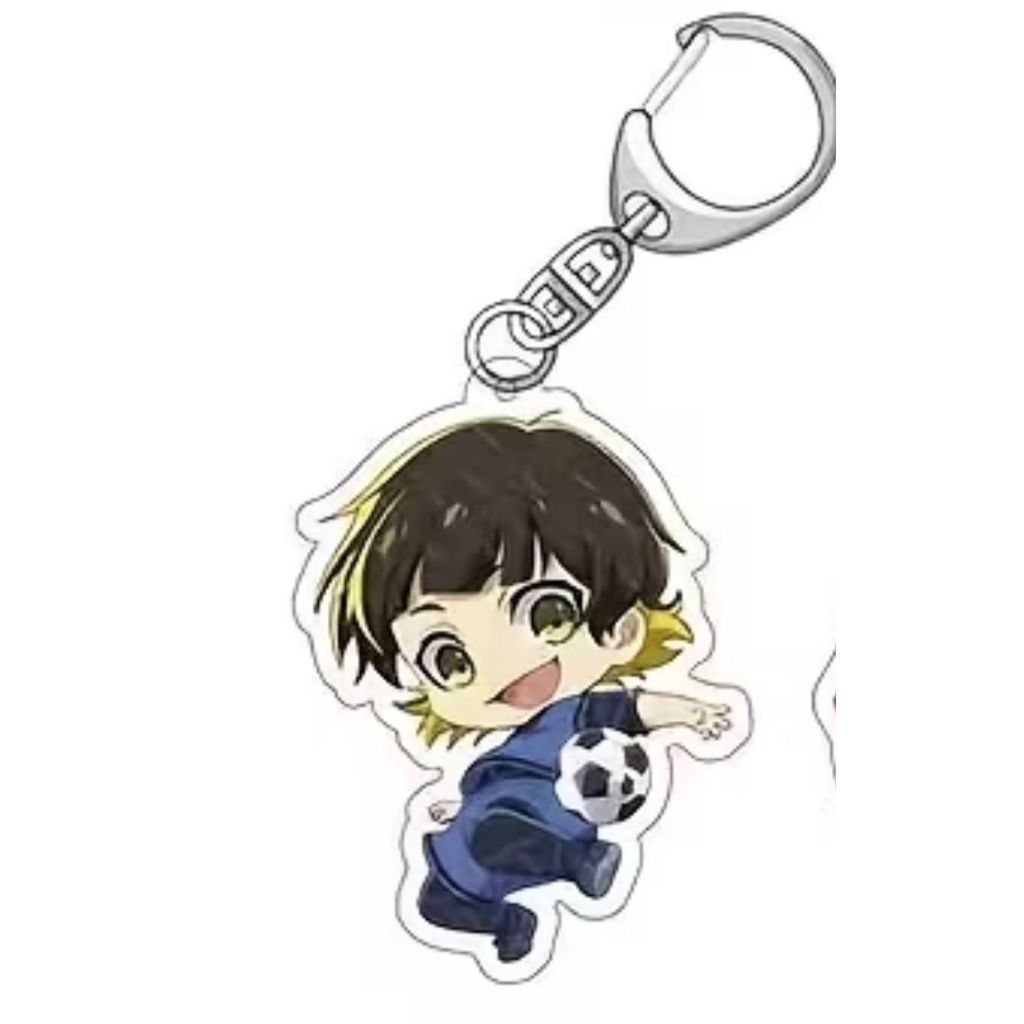 Chaveiro Blue Lock acrílico/MICHAEL KAISER/Bachira/nagi/Isagi/Itoshi rin/Chaveiros/keychains/pingente de bolsa/acrilico — imagem 2 de 2