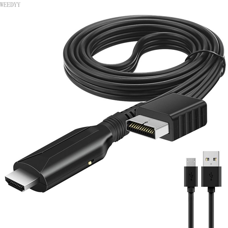 Weed Para PS1 Conversor Adaptador Até 1080P Suporte Saída 480i 480p 576i