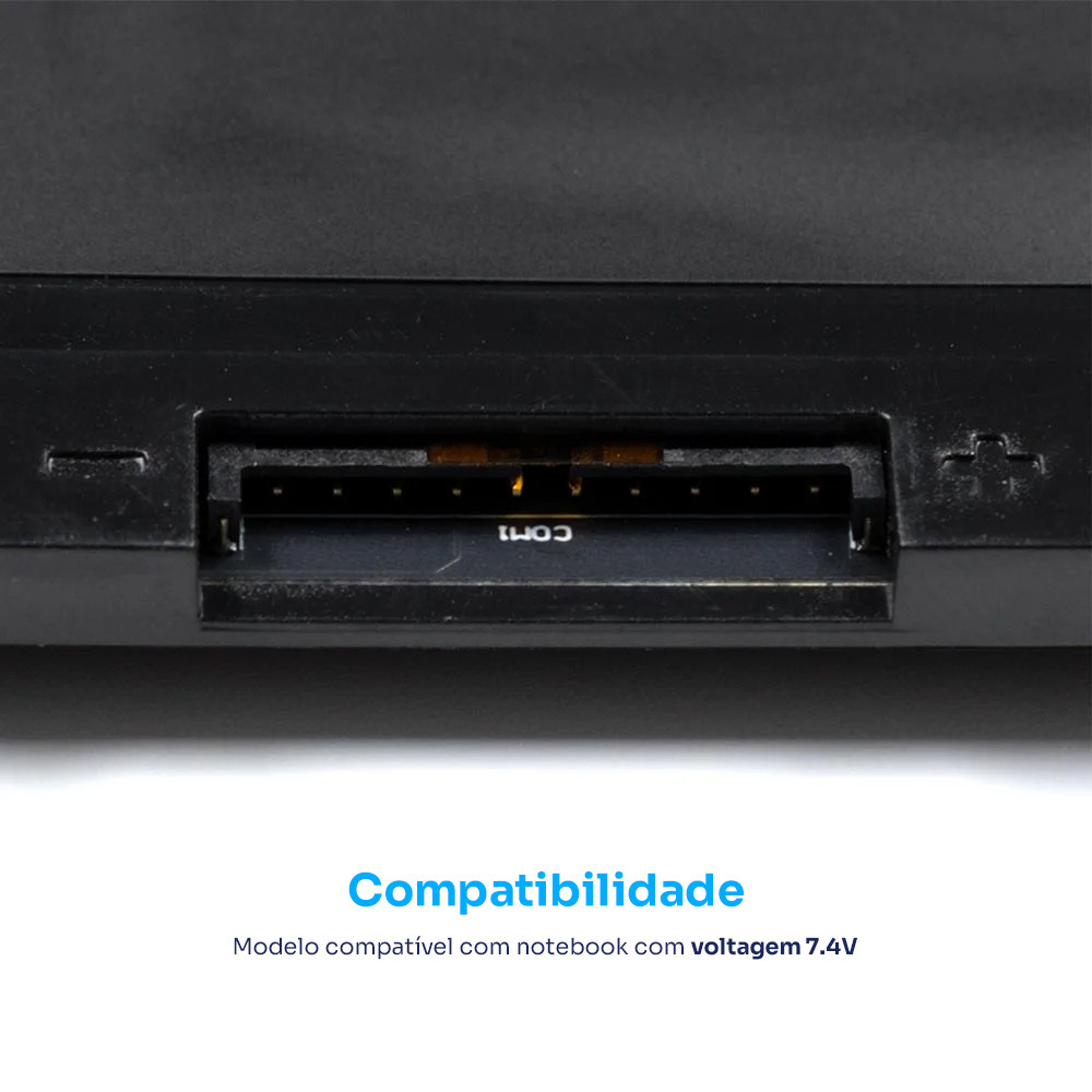 Bateria para Notebook Dell Part Number 6MT4T 7.4V