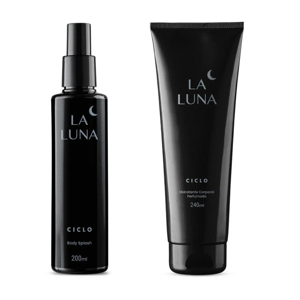 Combo Kit La Luna Body Splash + Hidratante Corporal Ciclo Cosméticos Perfume