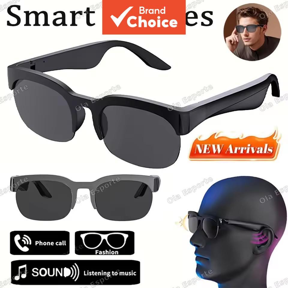 Novos Óculos Inteligentes Bluetooth ao Ar Livre: Controle de Chamadas e Música, Fones de Ouvido Bluetooth Sem Fio