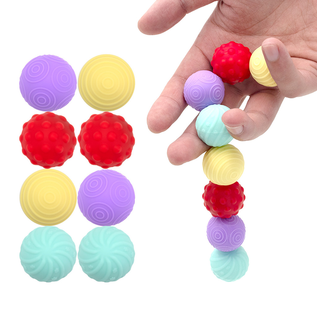 Novo produto transfronteiriço brinquedos Fidget crianças sensorial Silicone bola magnética brinquedo de descompressão te