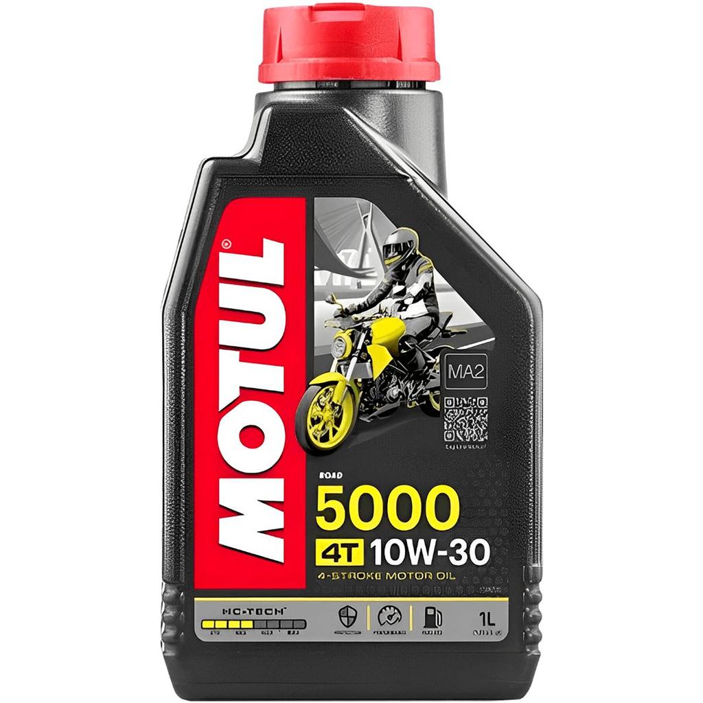 Óleo Motul 5000+ 4 Tempos 4T 10W30 Semissintético 1Lt