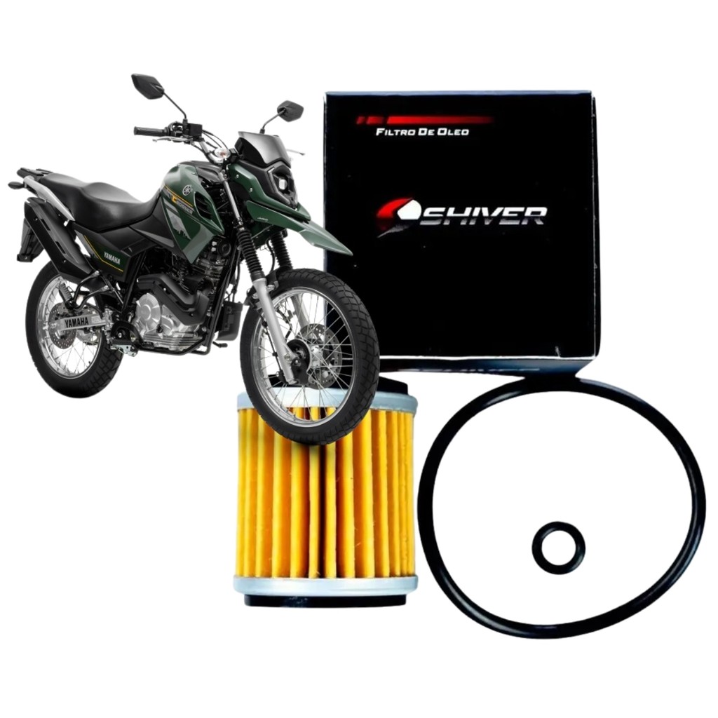 FILTRO DE OLEO MOTO YAMAHA FAZER 150 CROSSER 150 FACTOR 150 SHIVER ORIGINAL 1o LINHA PROMOÇÃO