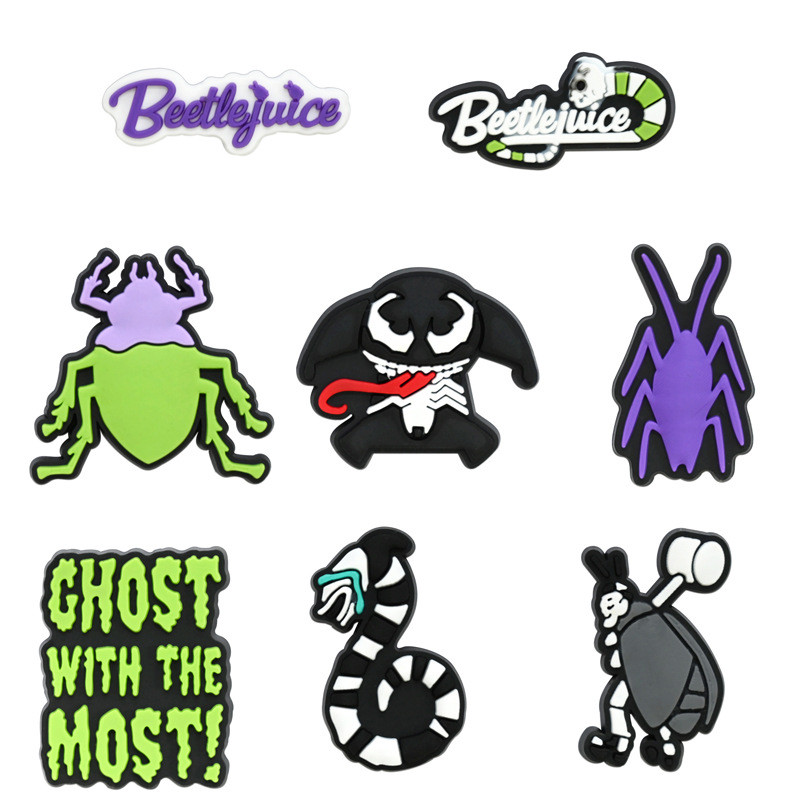 DIDOU Julho Novos Encantos De Sapato Acessórios Halloween E Fantasma Festival Sandálias Pingente Botão Pinos Presentes D